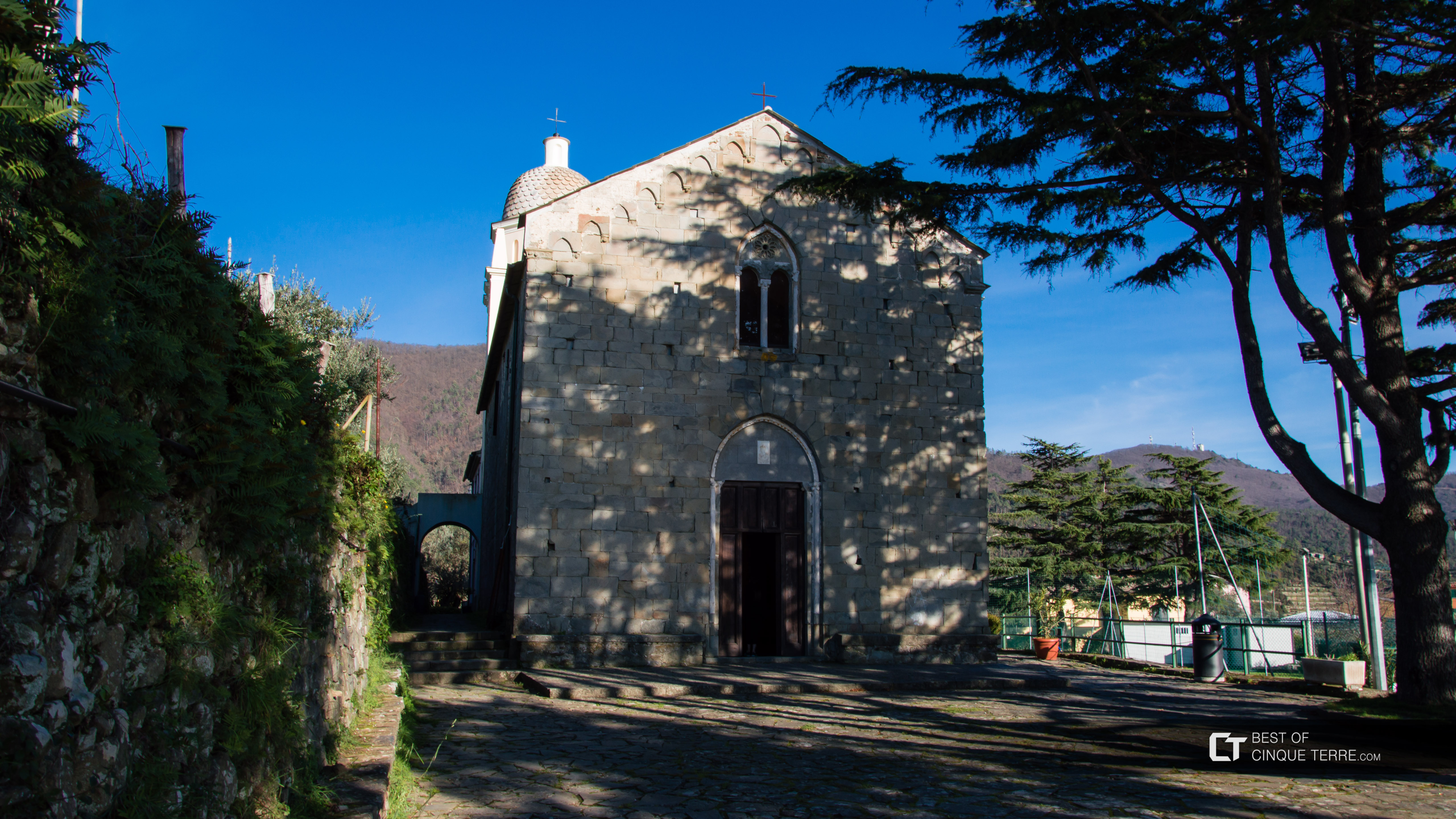 Wallfahrtskirche Nostra Signora della Salute (Volastra), Manarola, Cinque Terre, Italien