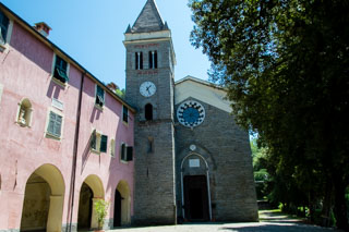 Santuario de Nuestra Señora de Soviore, Monterosso al Mare, Cinco Tierras, Italia