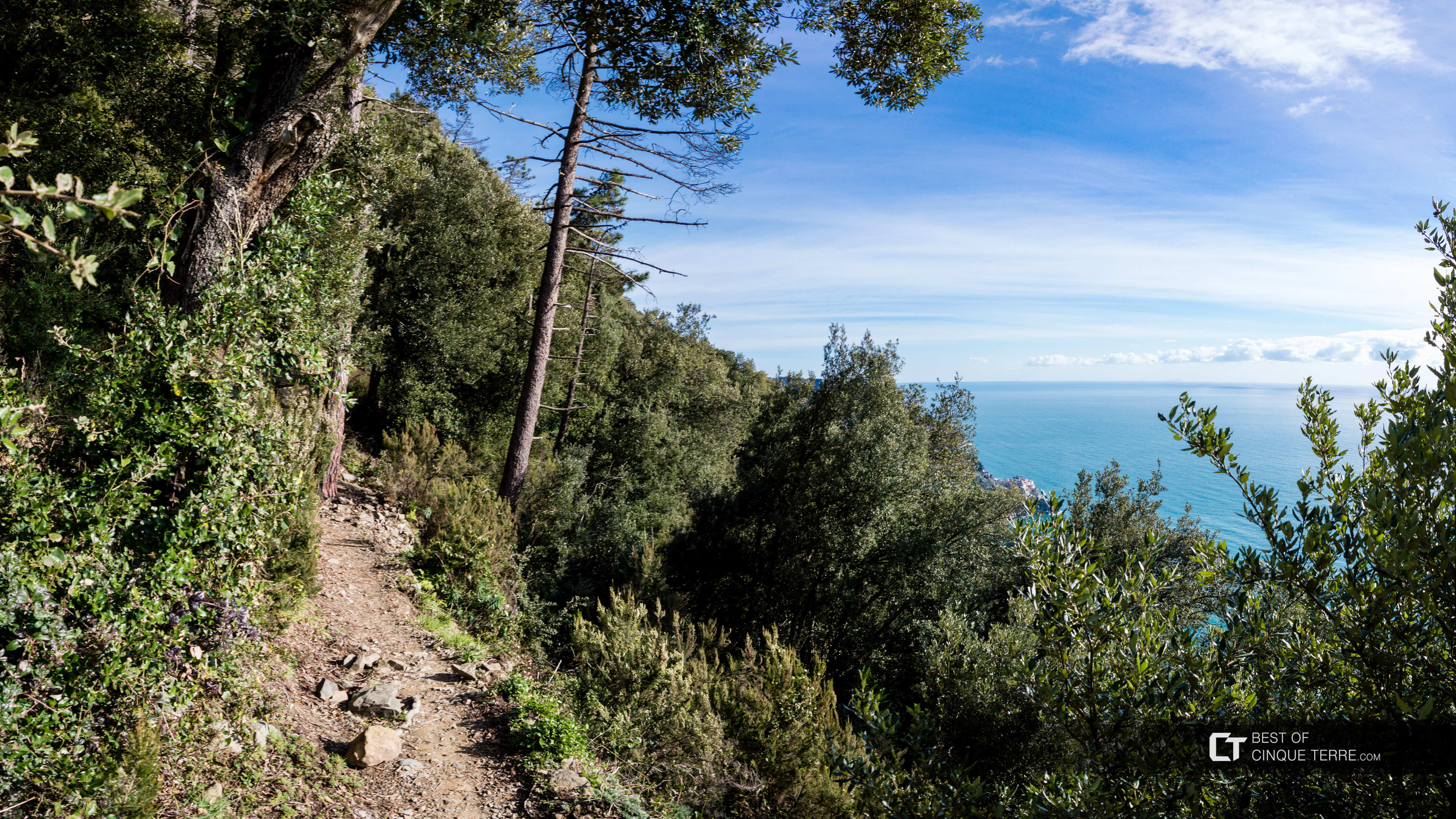 Długa trasa z Cornigli do Manaroli (przez Volastrę), Trasy piesze, Cinque Terre, Włochy