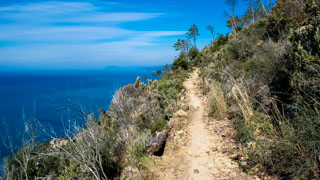 The trail from Monterosso to Levanto, Trails, Cinque Terre, Italy