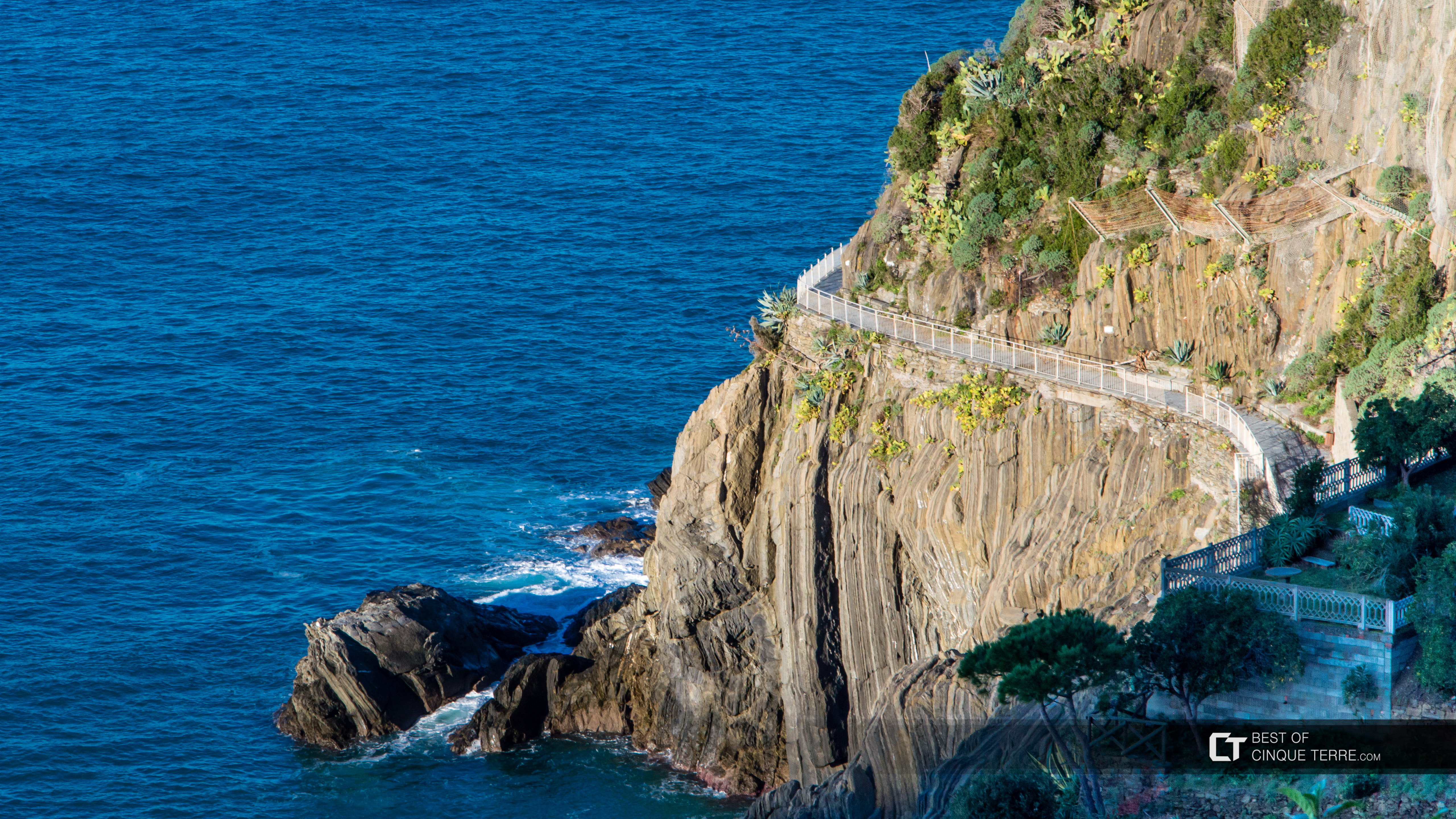 Der Weg der Liebe von Riomaggiore nach Manarola, Wanderwege, Cinque Terre, Italien
