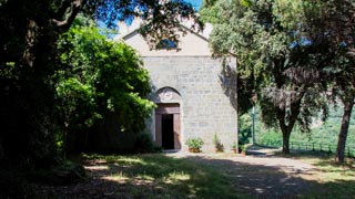 El santuario de Nuestra Señora de Reggio, Vernazza, Cinco Tierras, Italia