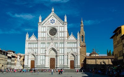 Basílica de la Santa Cruz, Florencia, Italia