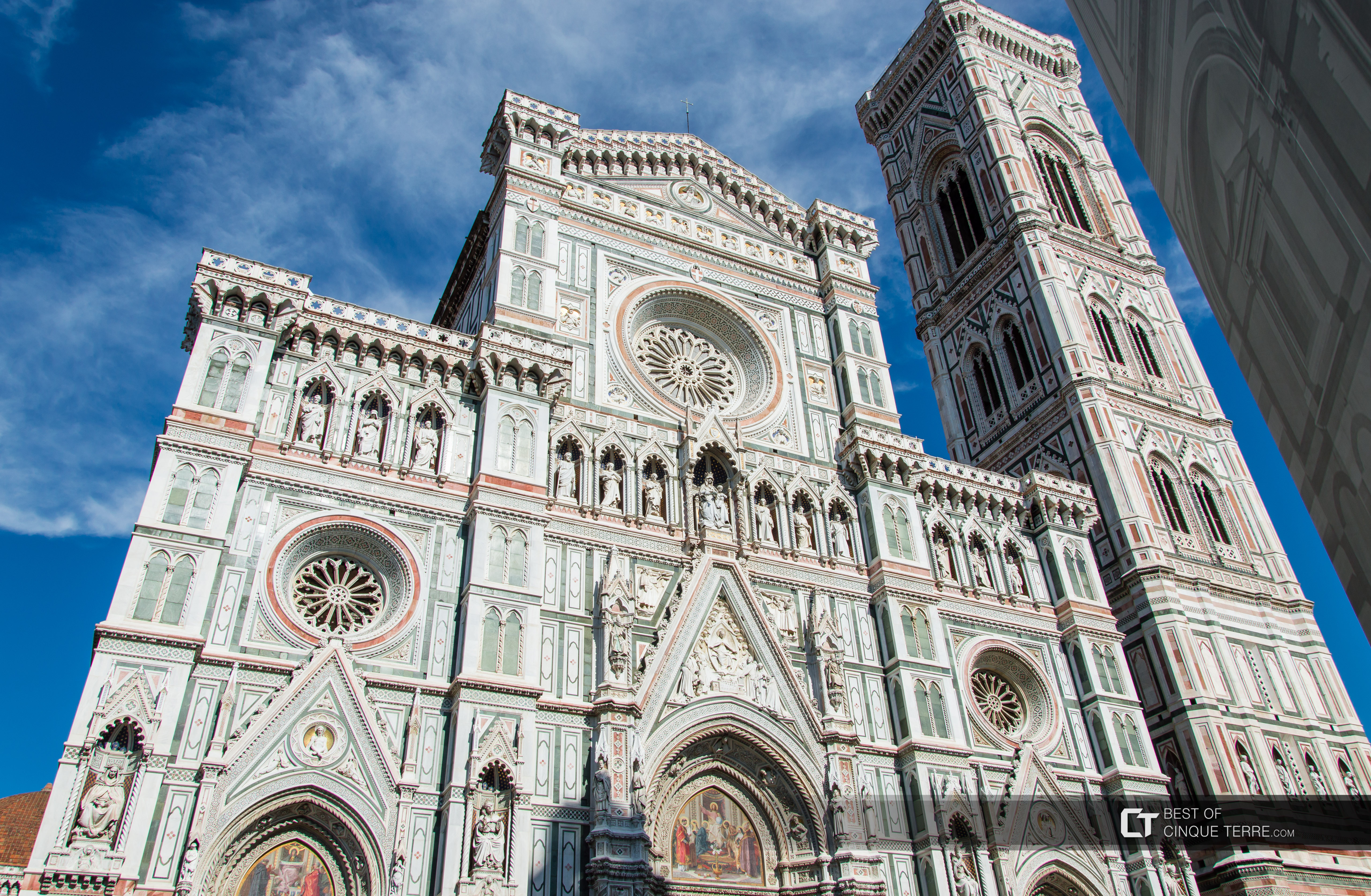 Cathedral of Santa Maria del Fiore and Giotto's Bell tower, Florence, Italy