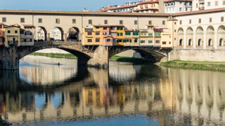 Die Ponte Vecchio, Florenz, Italien