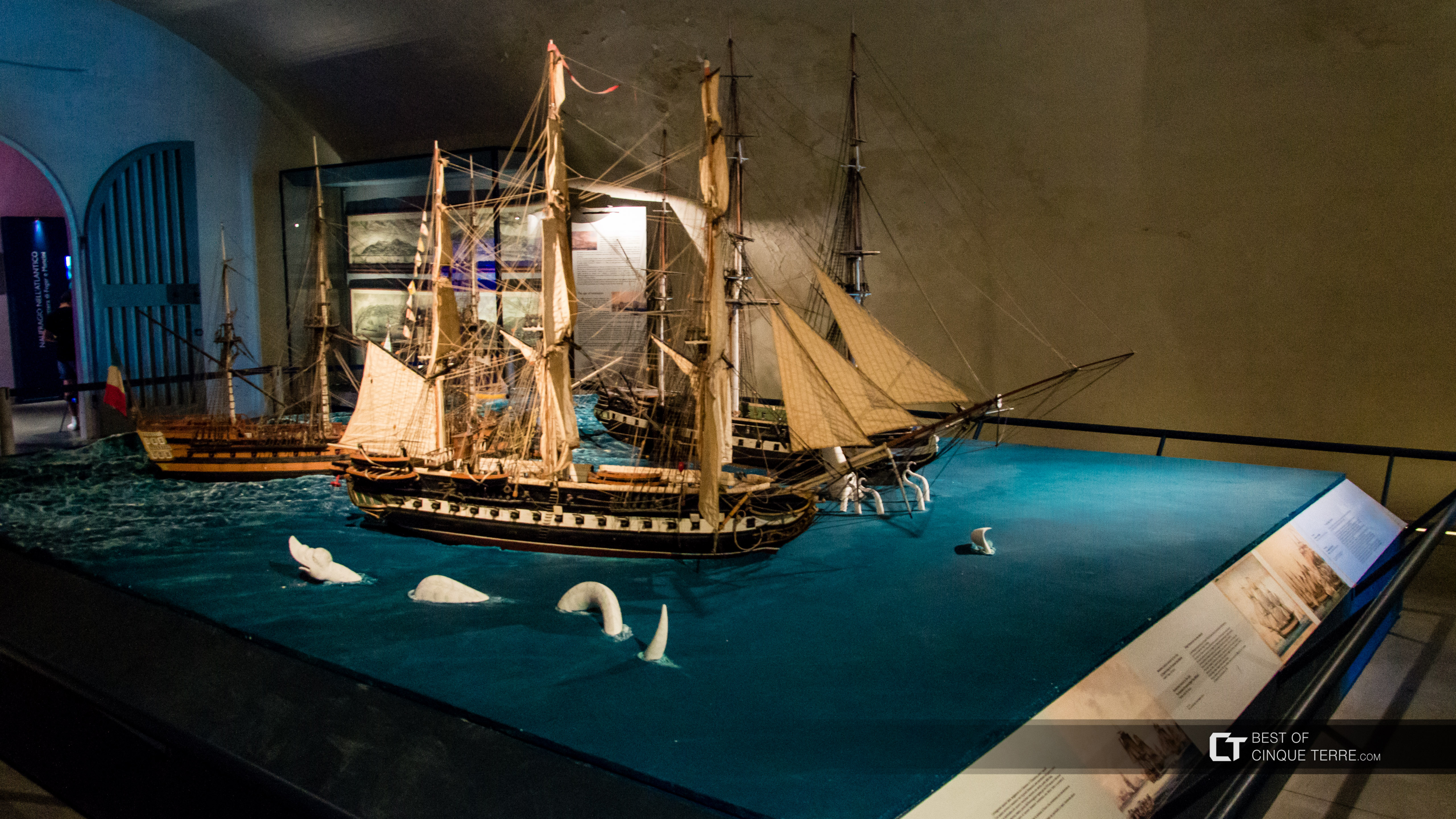 Das Seemuseum Galata, Genua, Italien