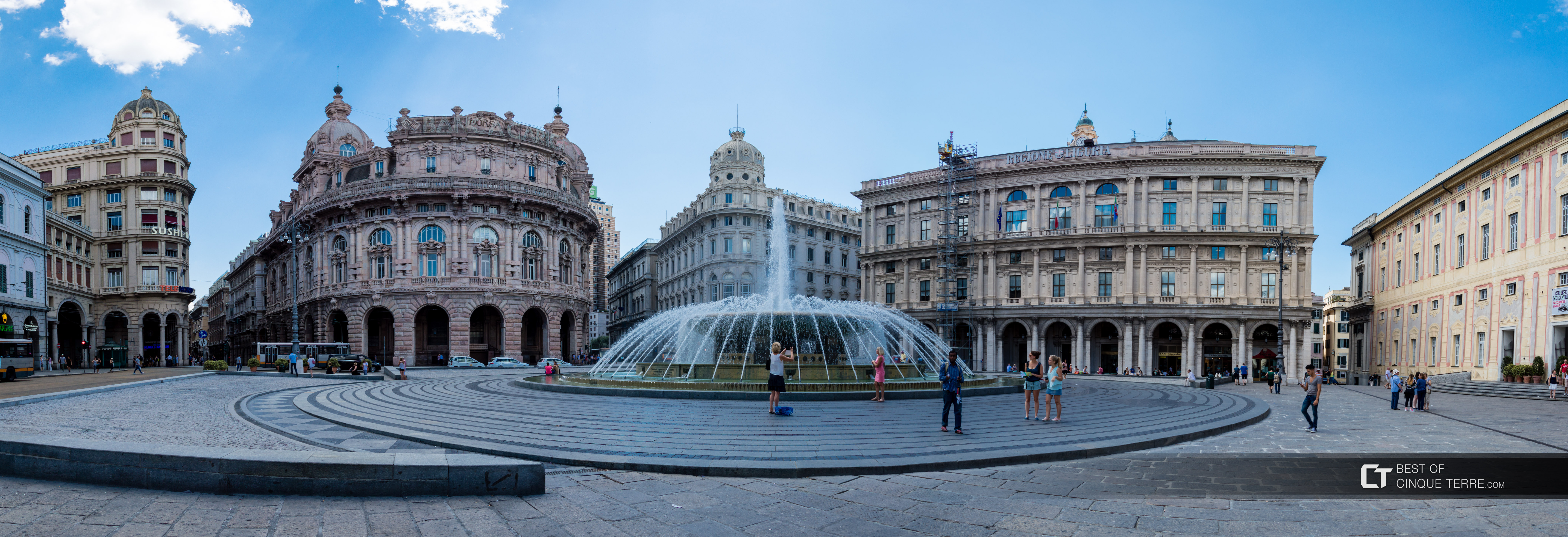 Piazza De Ferrari, Genoa, Italy