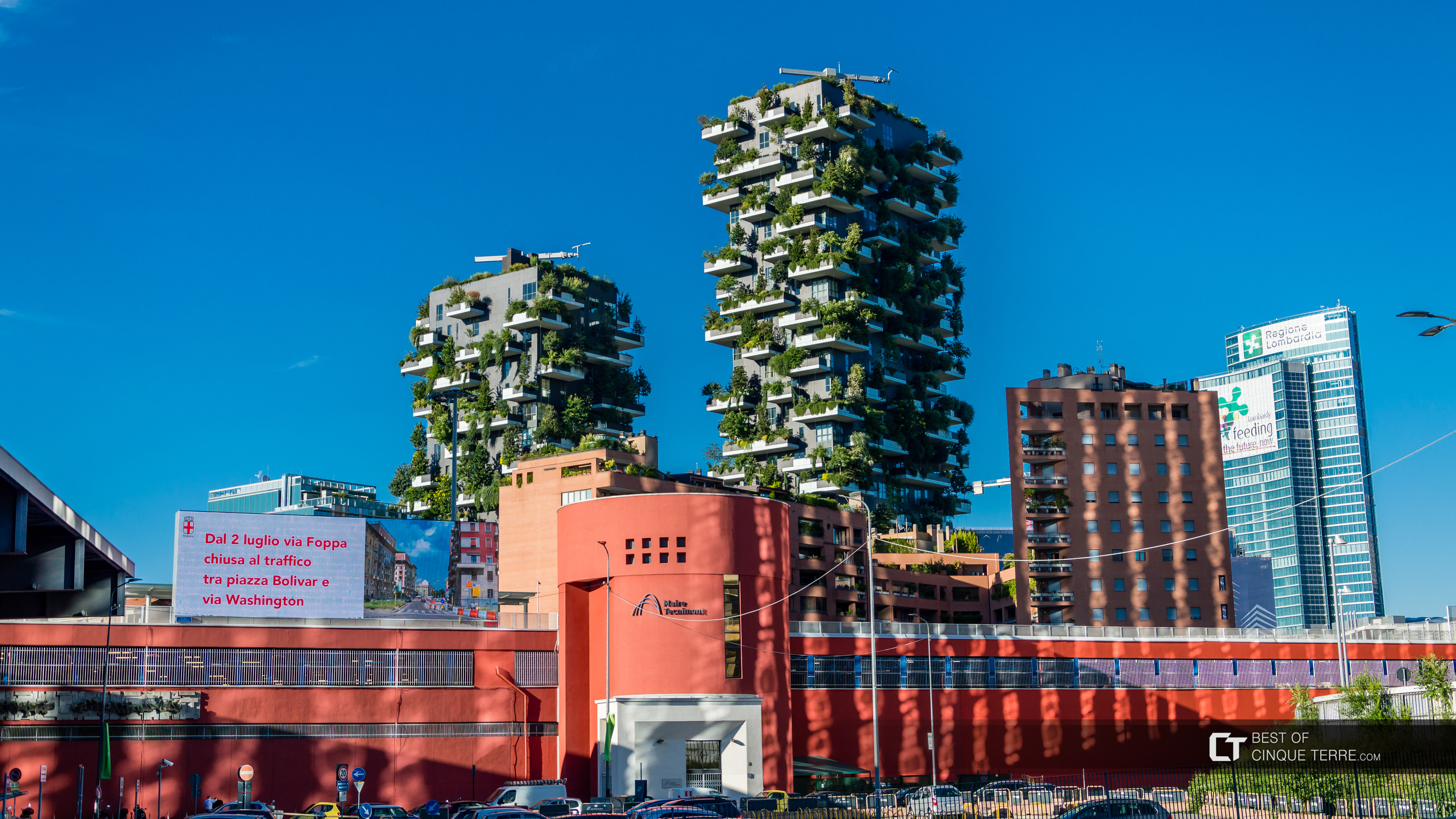 Residential towers Vertical Forest, Milan, Italy