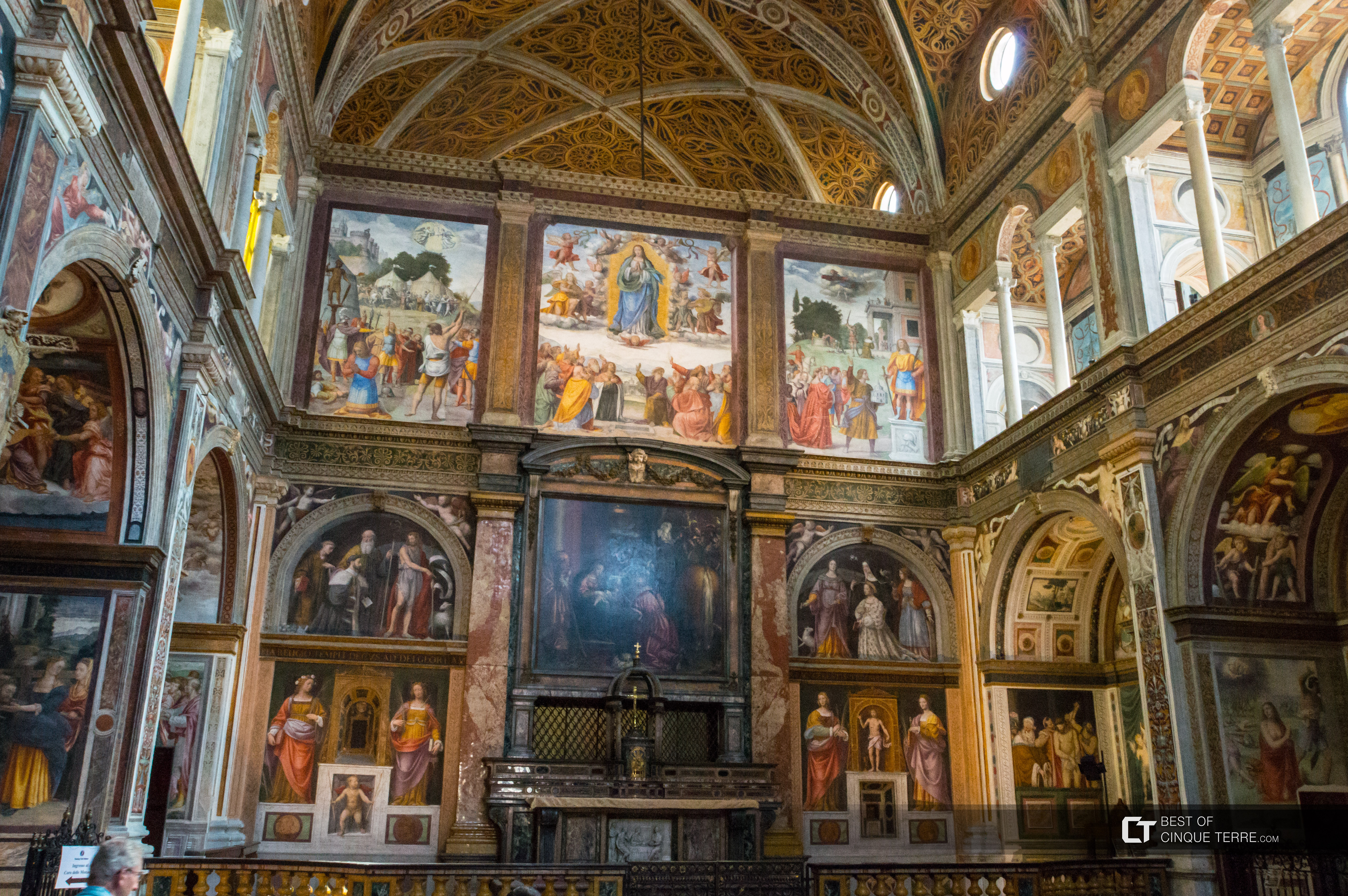Iglesia de San Maurizio en el Monasterio Maggiore, Milán, Italia