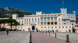 Le palais des princes de Monaco