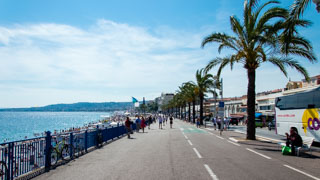 Promenade des Anglais, Nizza, Francia