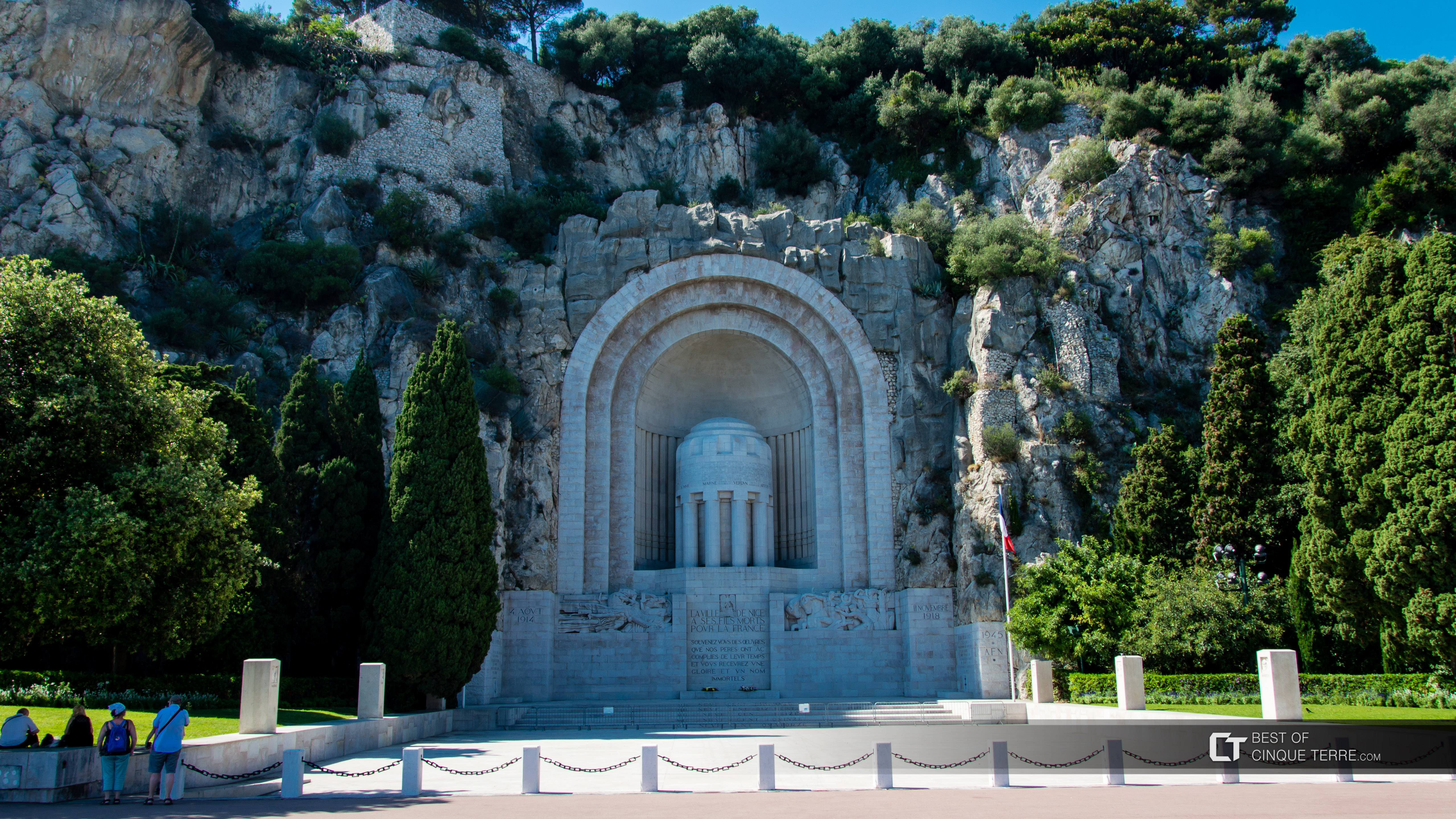 Memoriale di guerra, Nizza, Francia