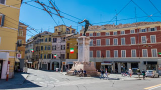 Plaza Filippo Corridoni, Parma, Italia