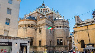 Die Basilika Santa Maria della Steccata, Parma, Italien