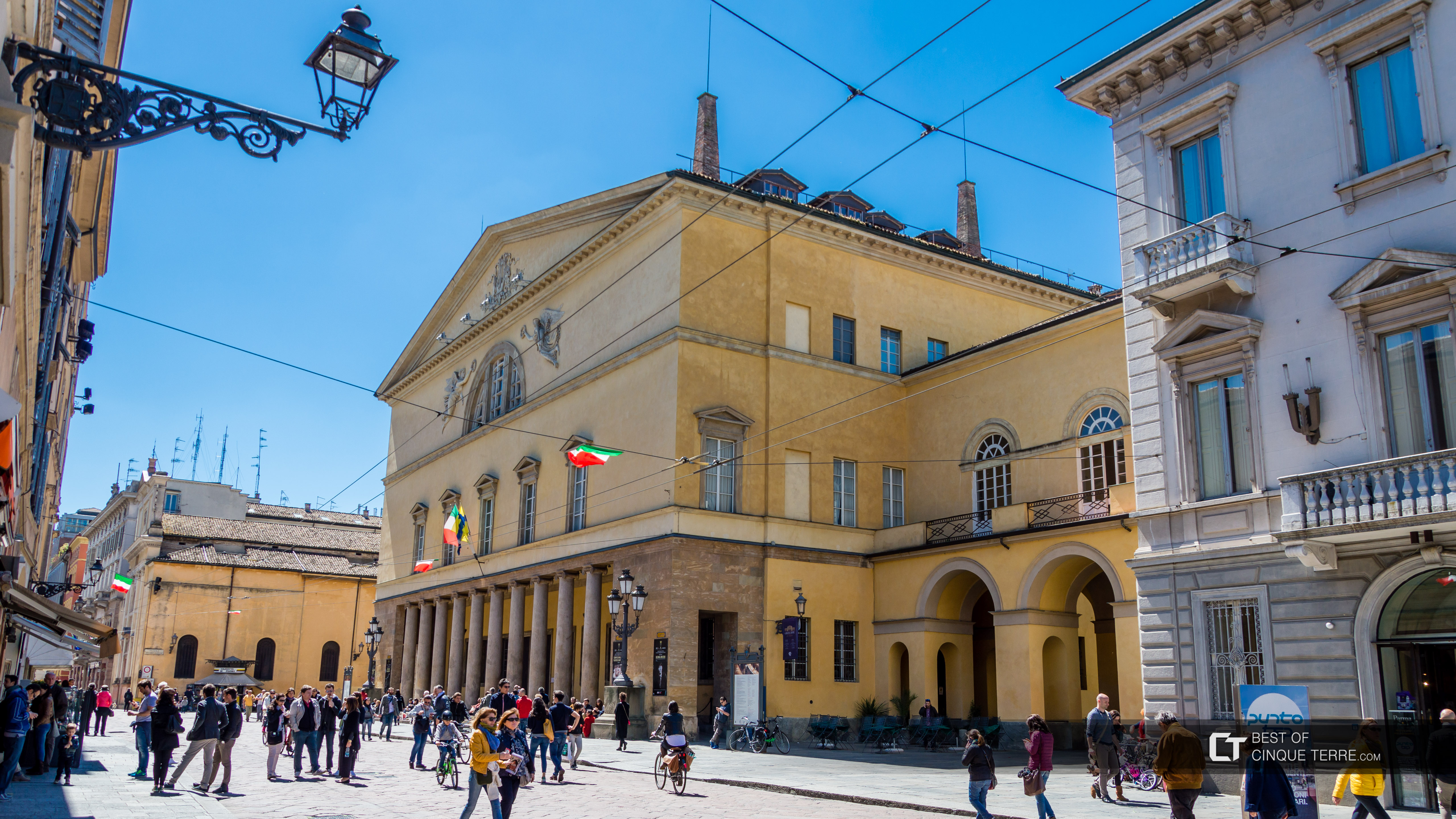 Das Teatro Regio, Parma, Italien