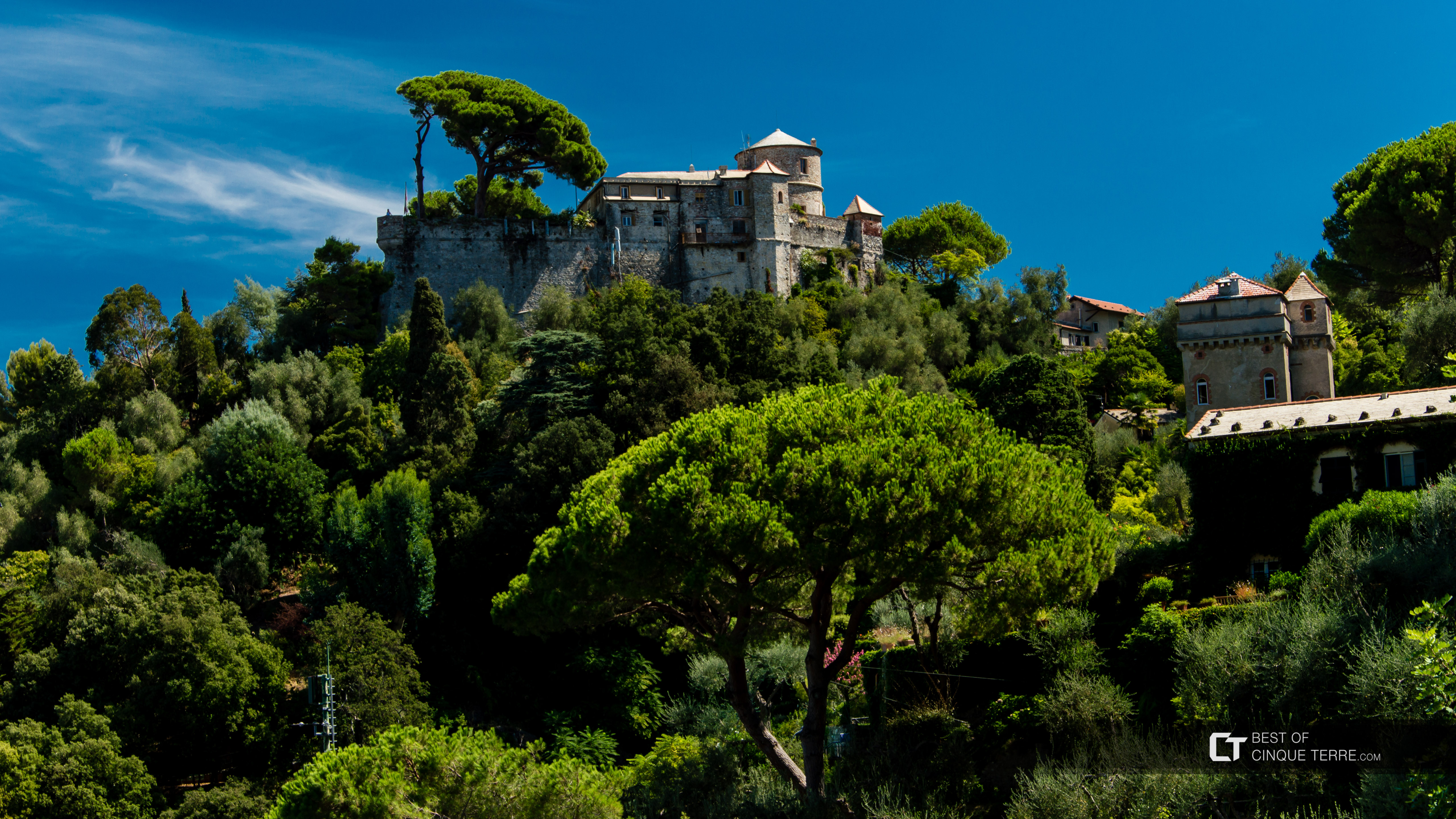 Das Schloss Brown, Portofino, Italien