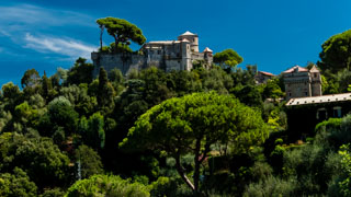 Das Schloss Brown, Portofino, Italien